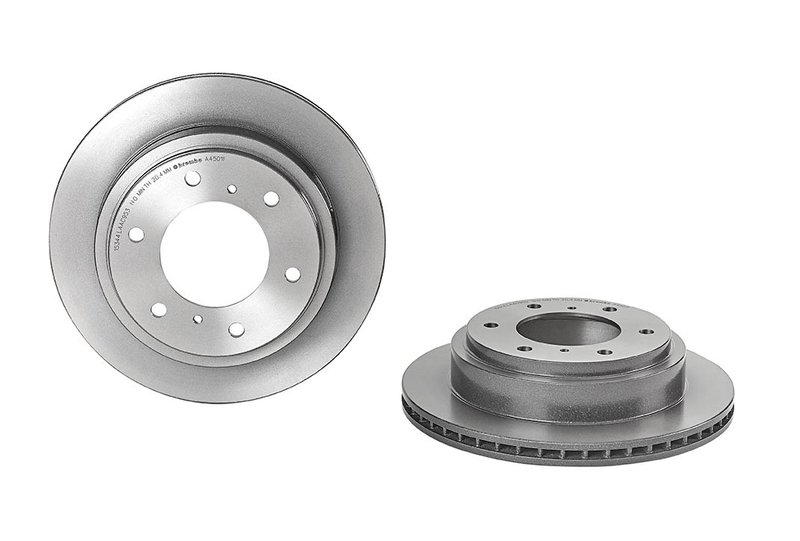 Brembo 09.A450.11 Disc Brake Rotor - Rear
