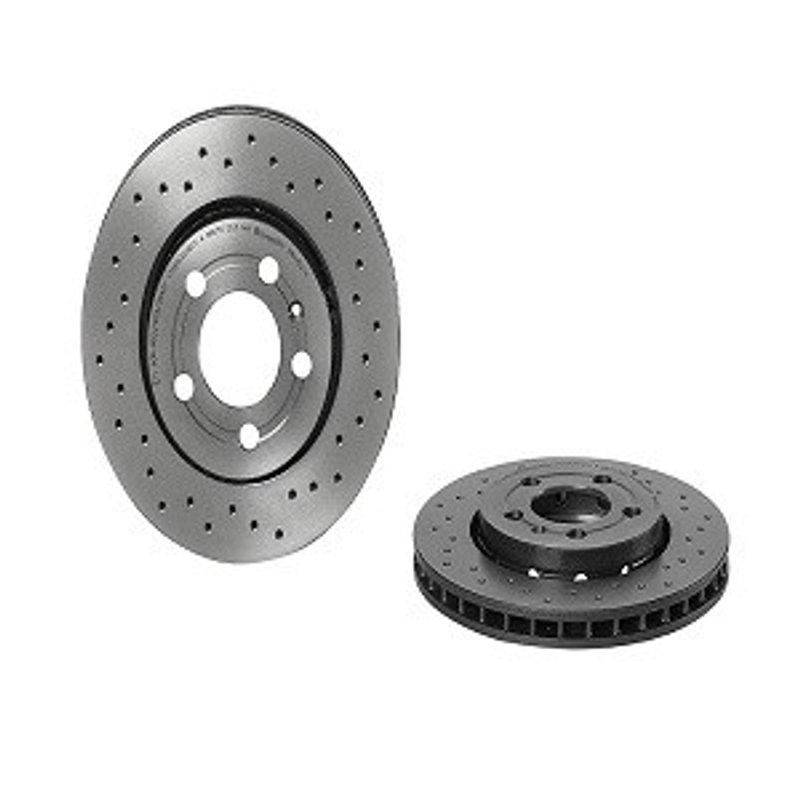 Brembo 09.A652.1X Disc Brake Rotor - Rear