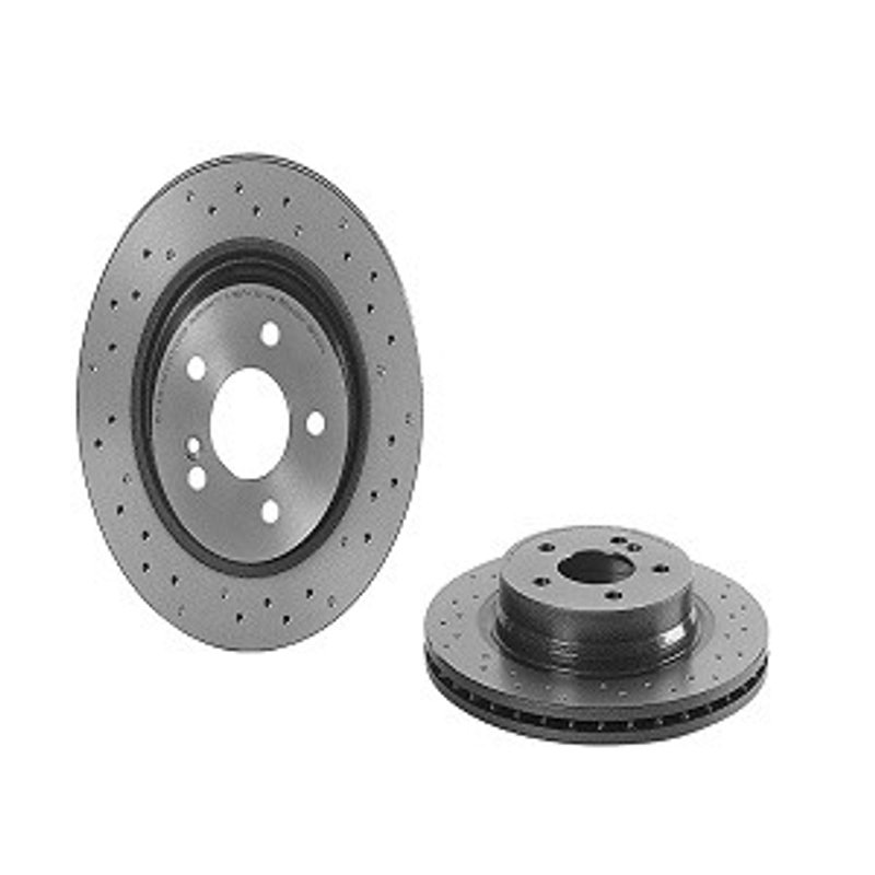 Brembo 09.A760.1X Disc Brake Rotor - Rear