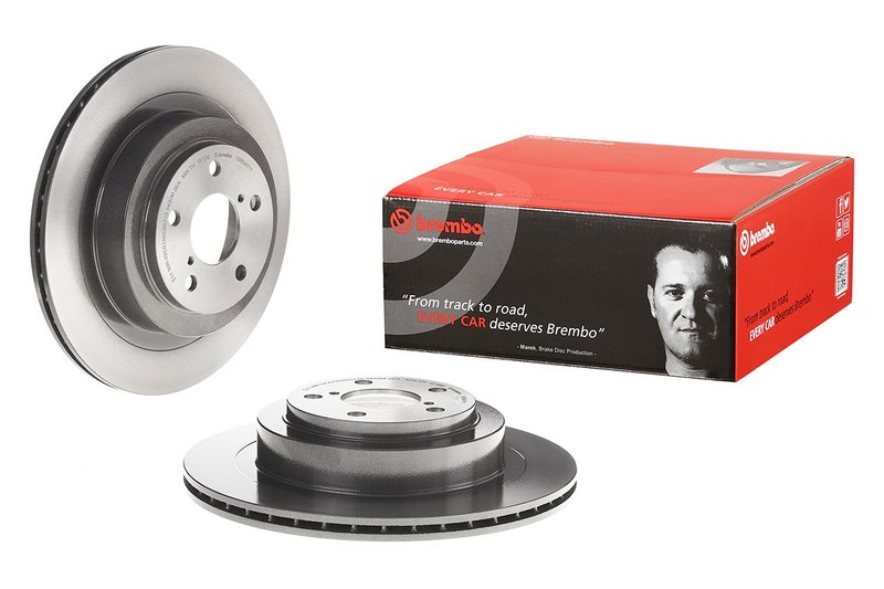 Brembo 09.B041.11 Disc Brake Rotor - Rear