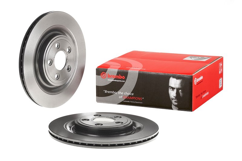 Brembo 09.B312.11 Disc Brake Rotor - Rear