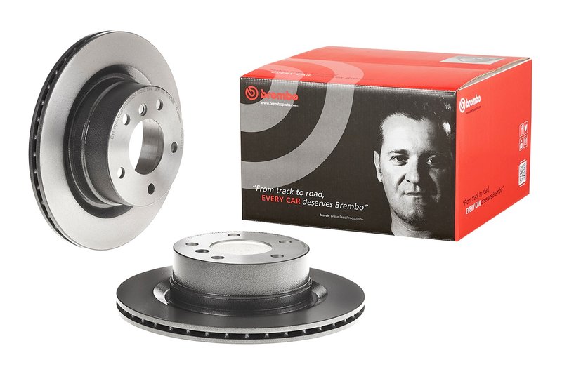 Brembo 09.B414.11 Disc Brake Rotor - Rear
