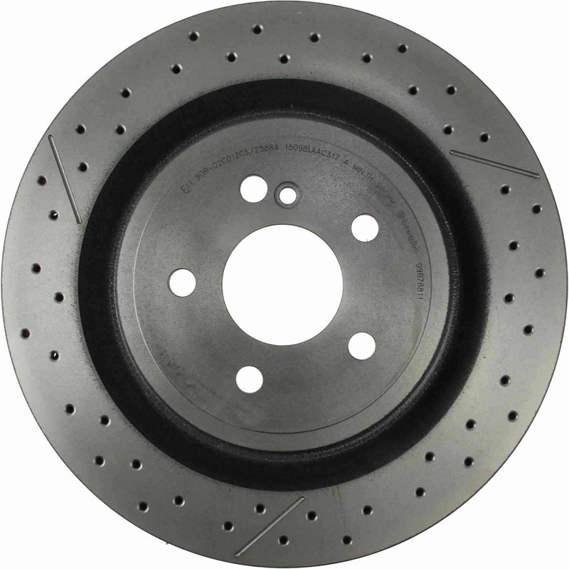 Brembo 09.B788.11 Disc Brake Rotor - Rear
