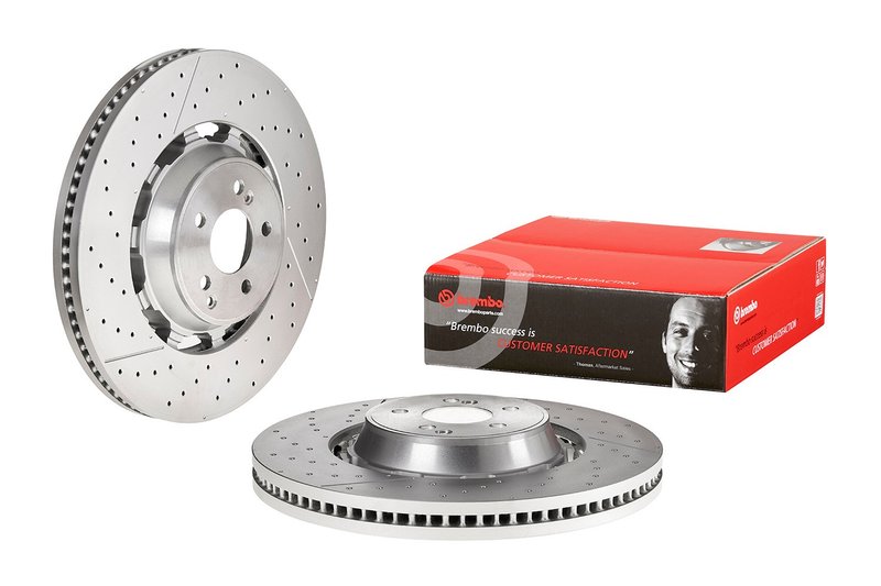 Brembo 09.C127.33 Disc Brake Rotor - Front