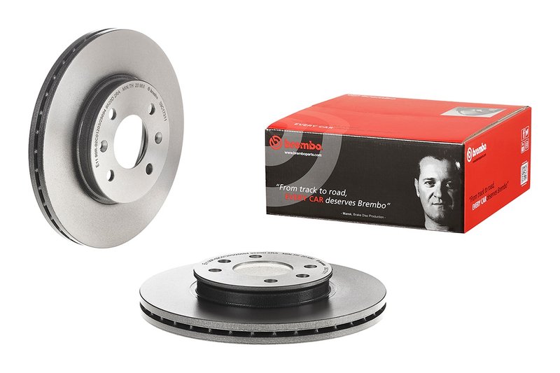 Brembo 09.C173.11 Disc Brake Rotor - Front