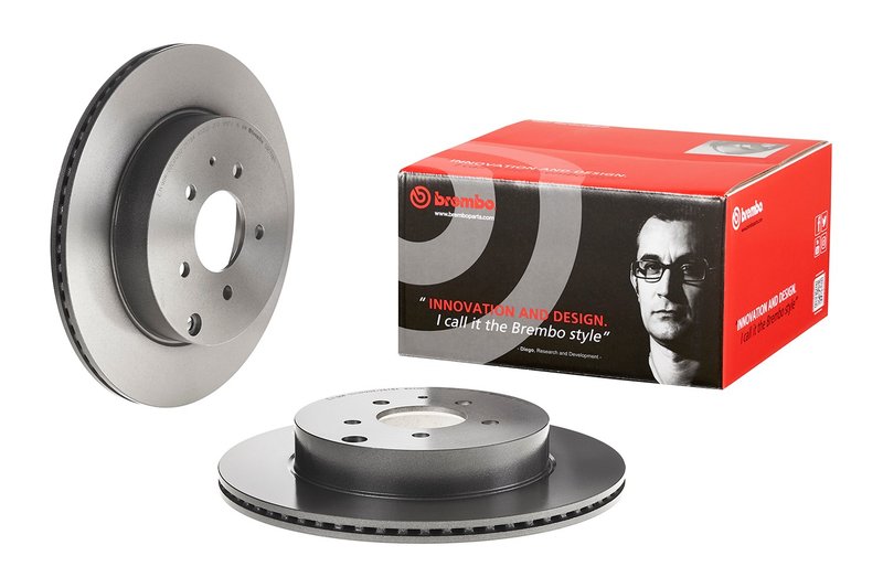 Brembo 09.C178.11 Disc Brake Rotor - Rear
