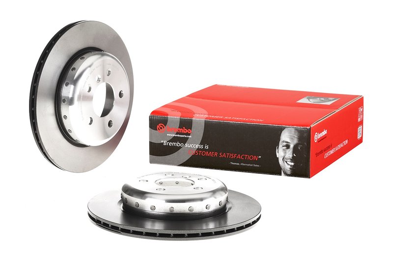 Brembo 09.C411.13 Disc Brake Rotor - Rear