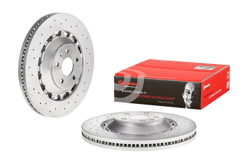 Brembo 09.D174.33 Disc Brake Rotor - Front