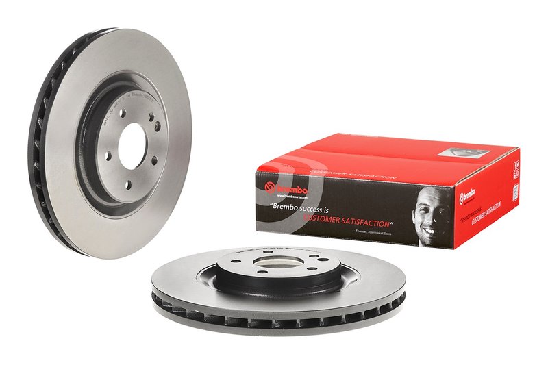 Brembo 09.D231.11 Disc Brake Rotor - Front
