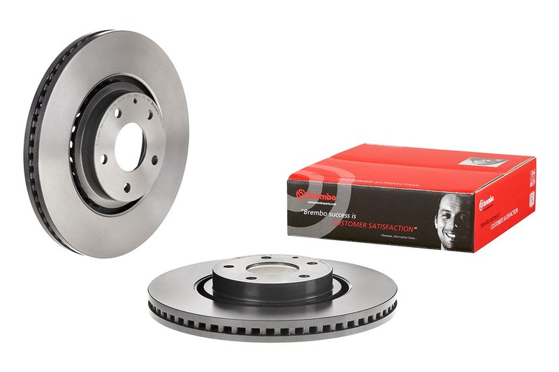 Brembo 09.E034.11 Disc Brake Rotor - Front