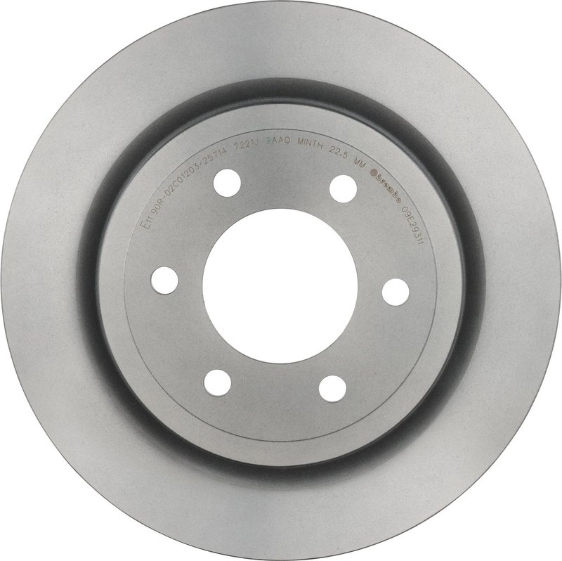 Brembo 09.E293.11 Disc Brake Rotor - Rear
