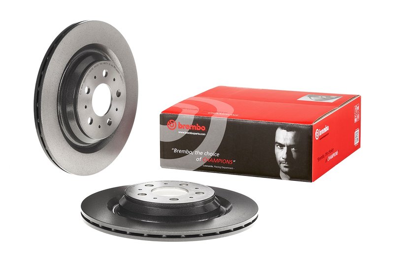 Brembo 09.N361.11 Disc Brake Rotor - Rear