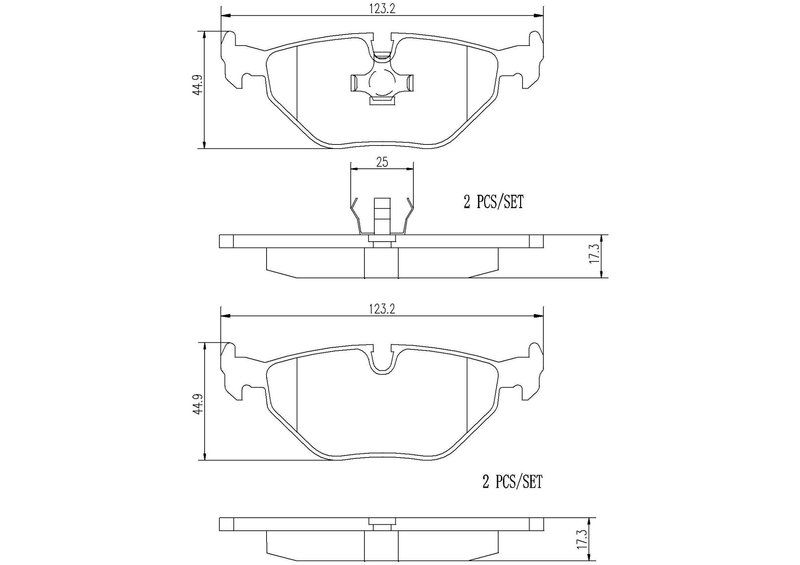 BREMBO P06011N