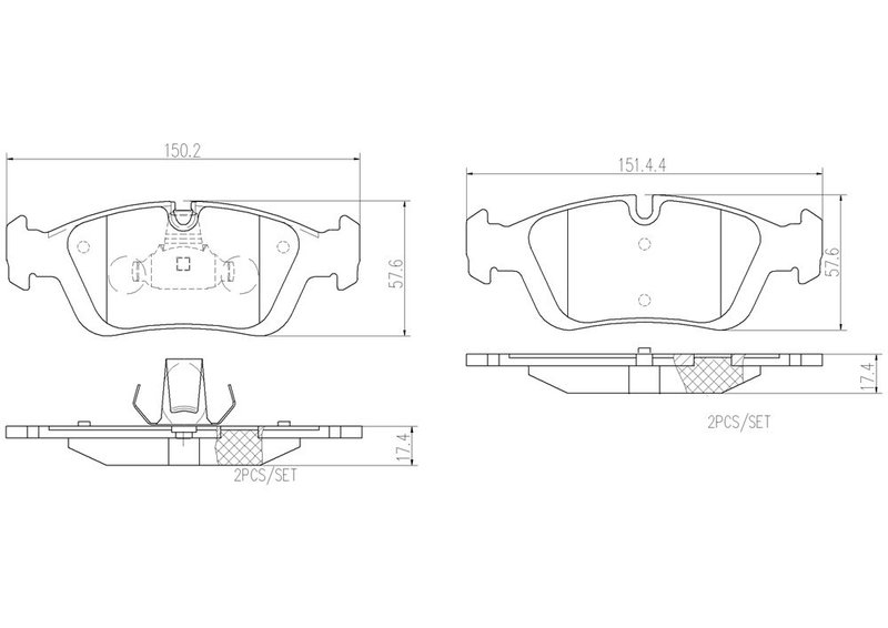 BREMBO P06024N
