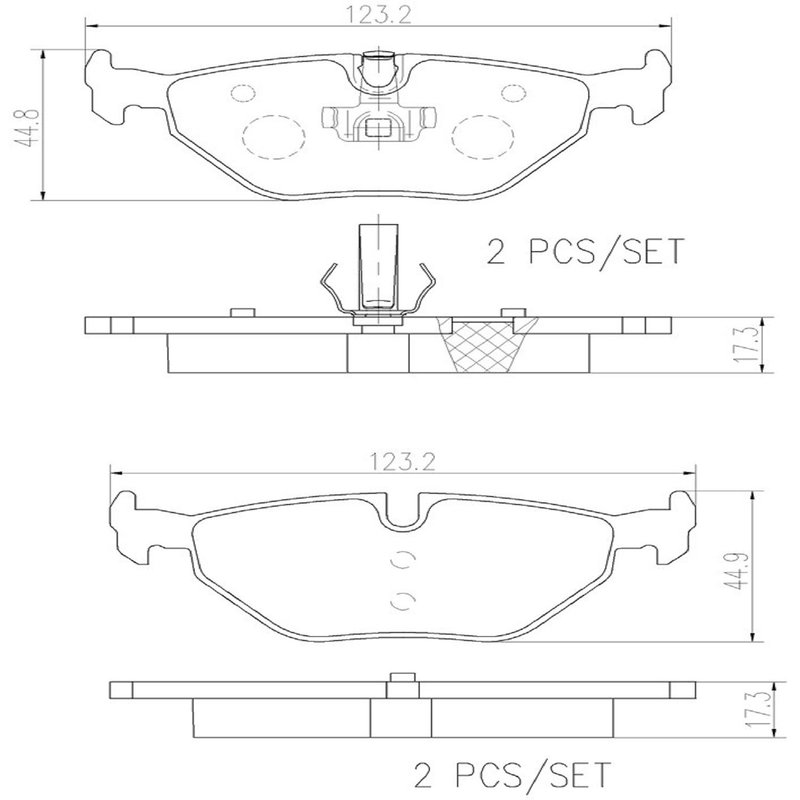 BREMBO P06020N