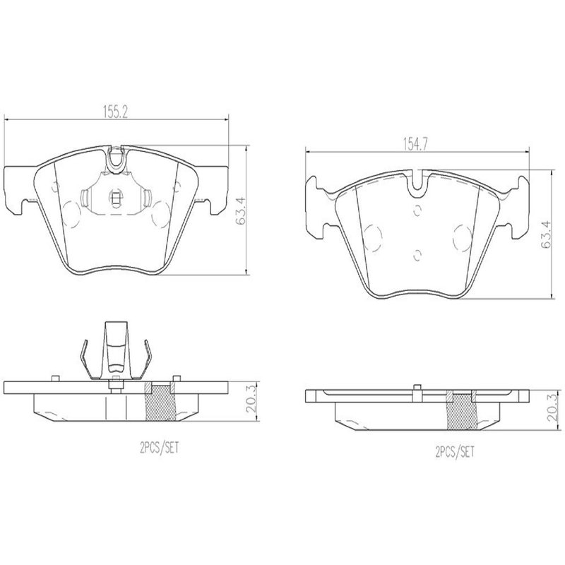 BREMBO P06036N