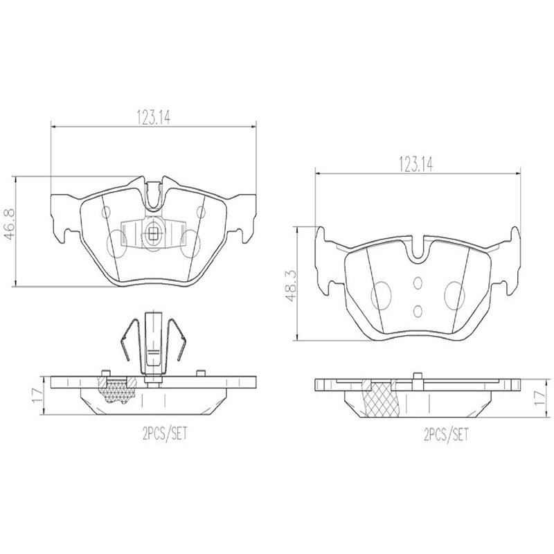 BREMBO P06038N