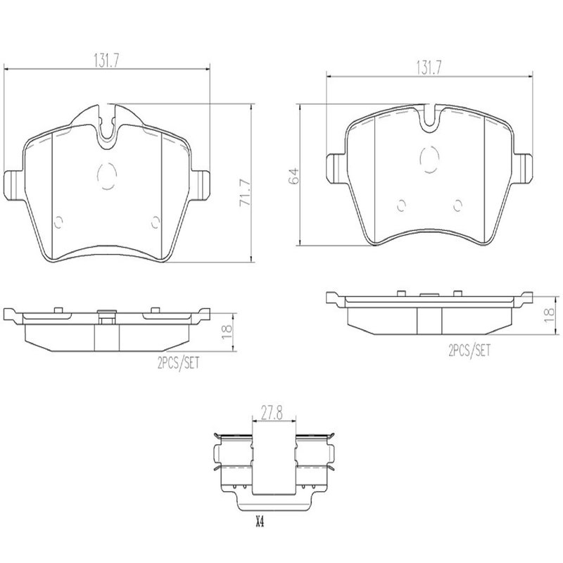BREMBO P06051N