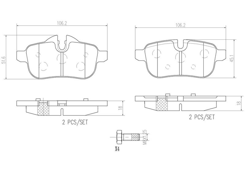 BREMBO P06062N