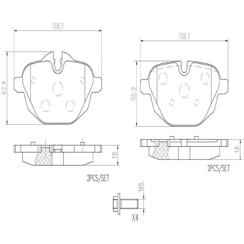 BREMBO P06064N