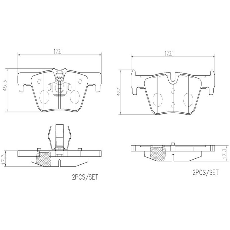 BREMBO P06071N