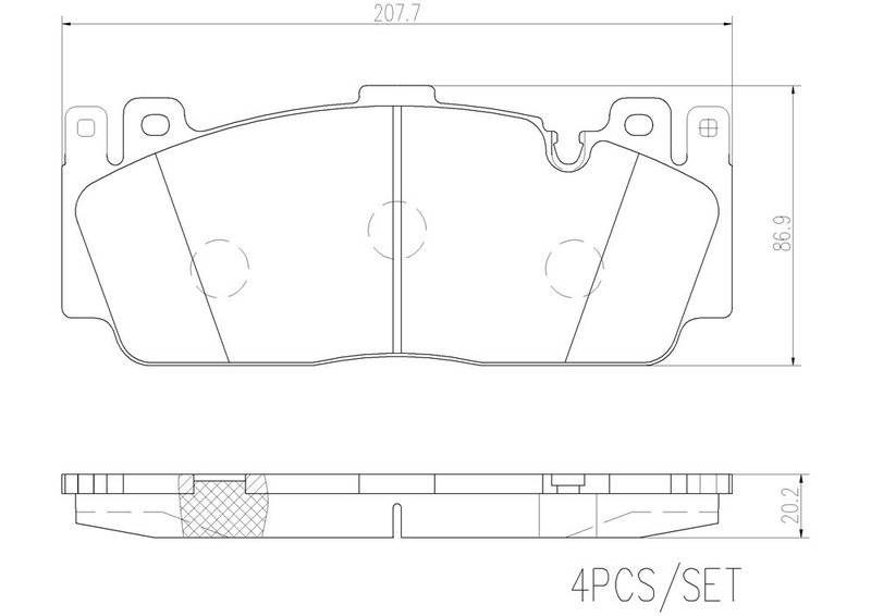 BREMBO P06079N