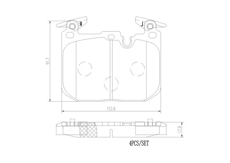 BREMBO P06096N