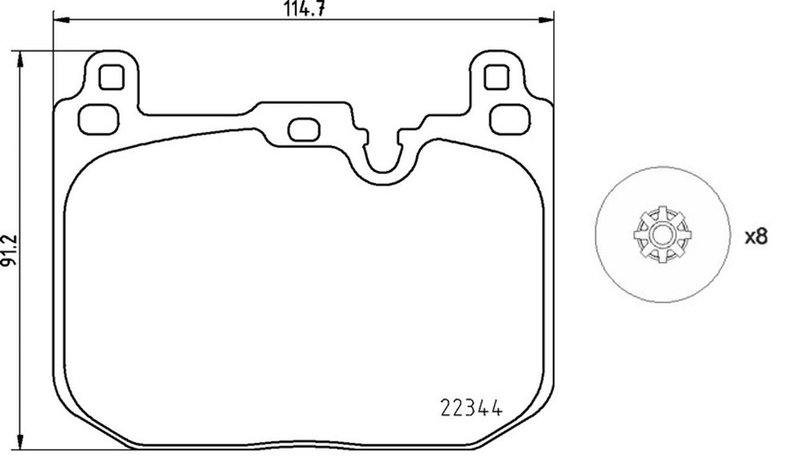 BREMBO P06097N