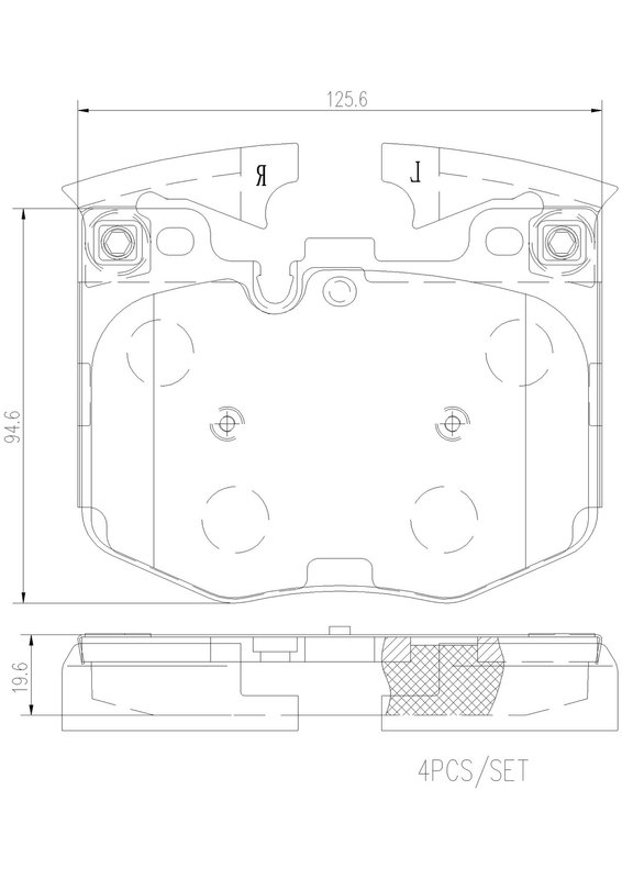 BREMBO P06099N