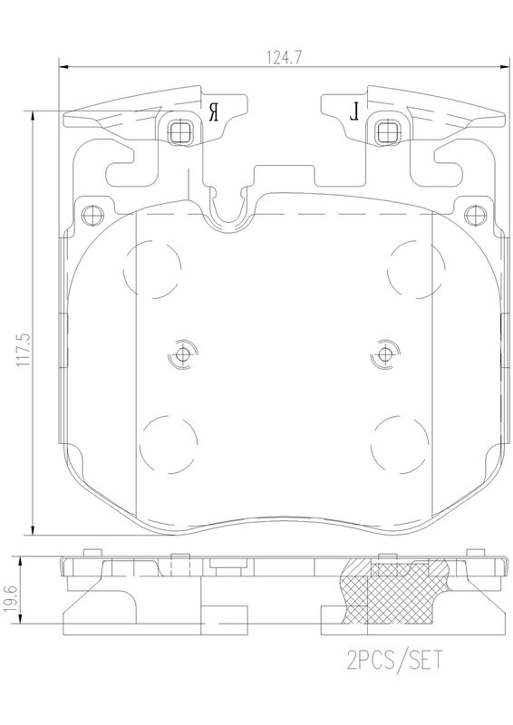 BREMBO P06106N