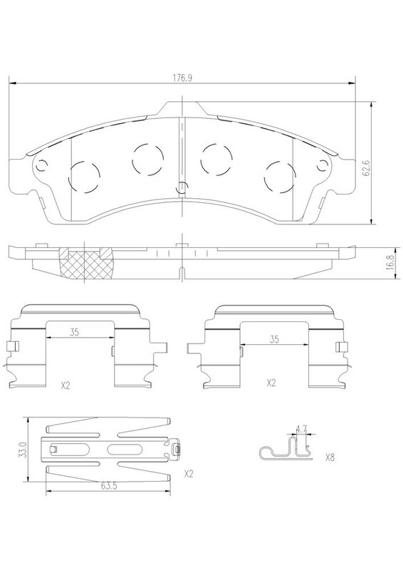 BREMBO P10009N