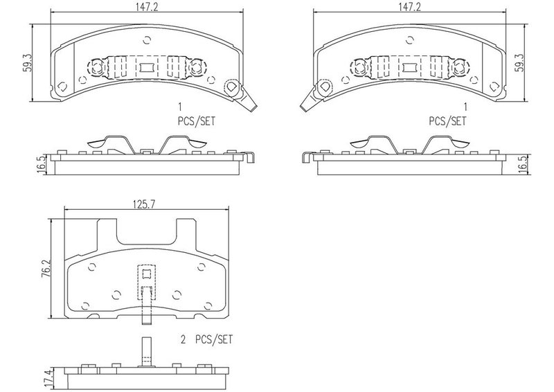BREMBO P10021N