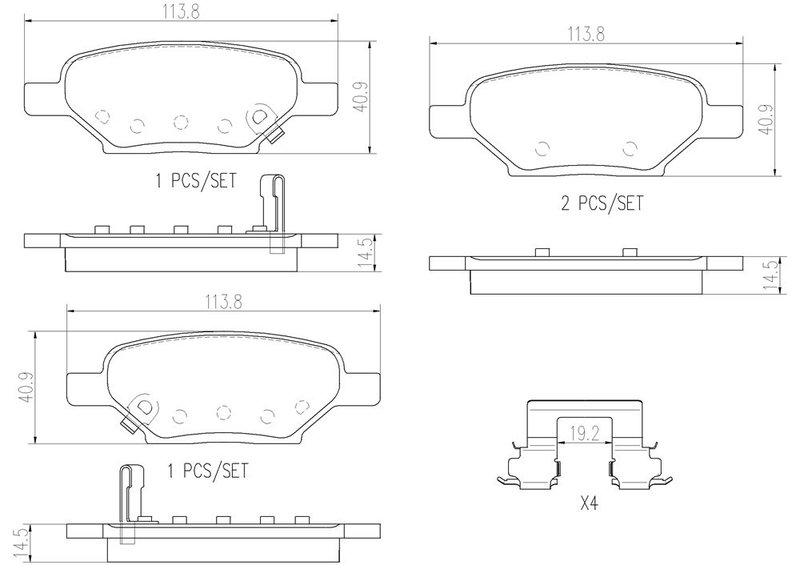 BREMBO P10031N