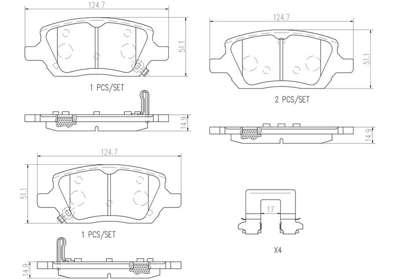 BREMBO P10025N