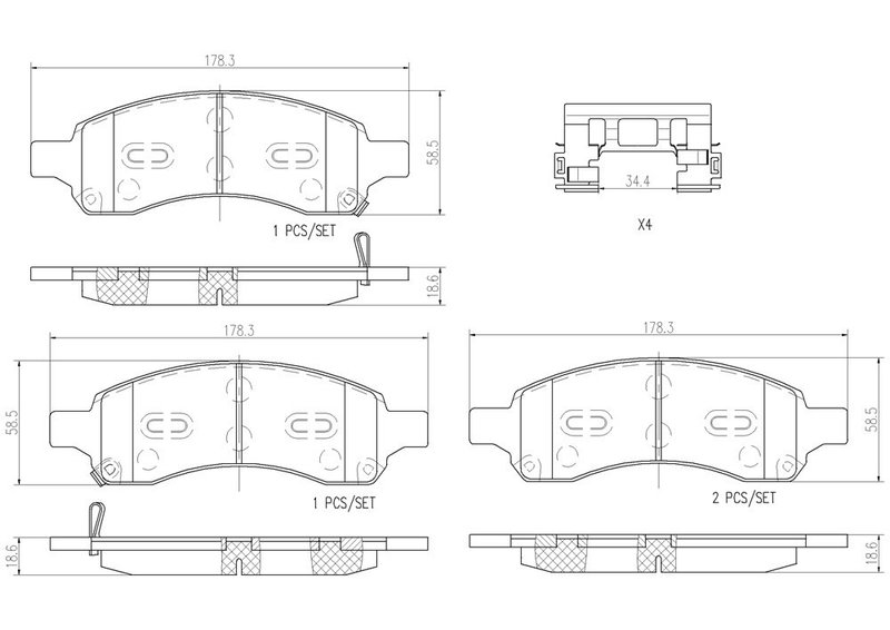 BREMBO P10099N