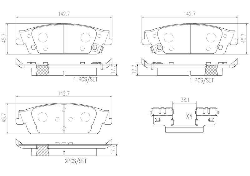 BREMBO P10068N