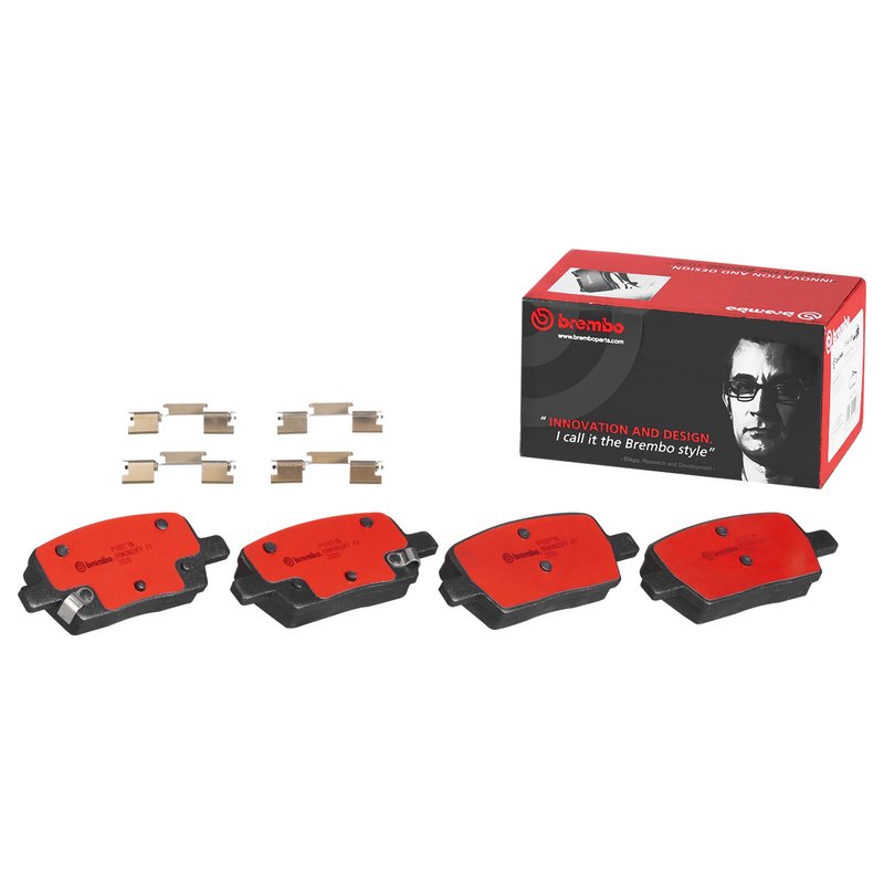 Brembo P10071N Disc Brake Pad Set - Rear