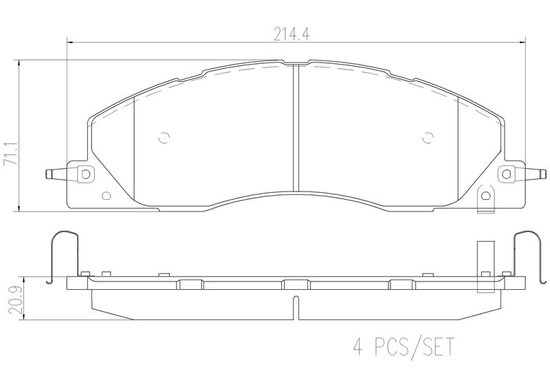 BREMBO P18039N