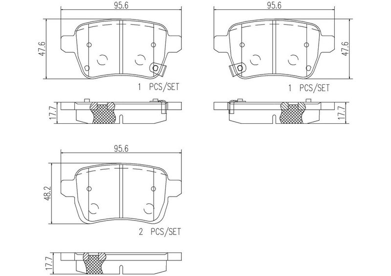 BREMBO P23156N
