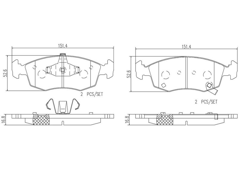 BREMBO P23168N