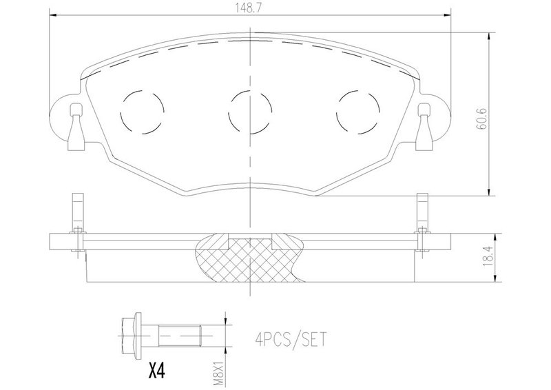 BREMBO P24060N