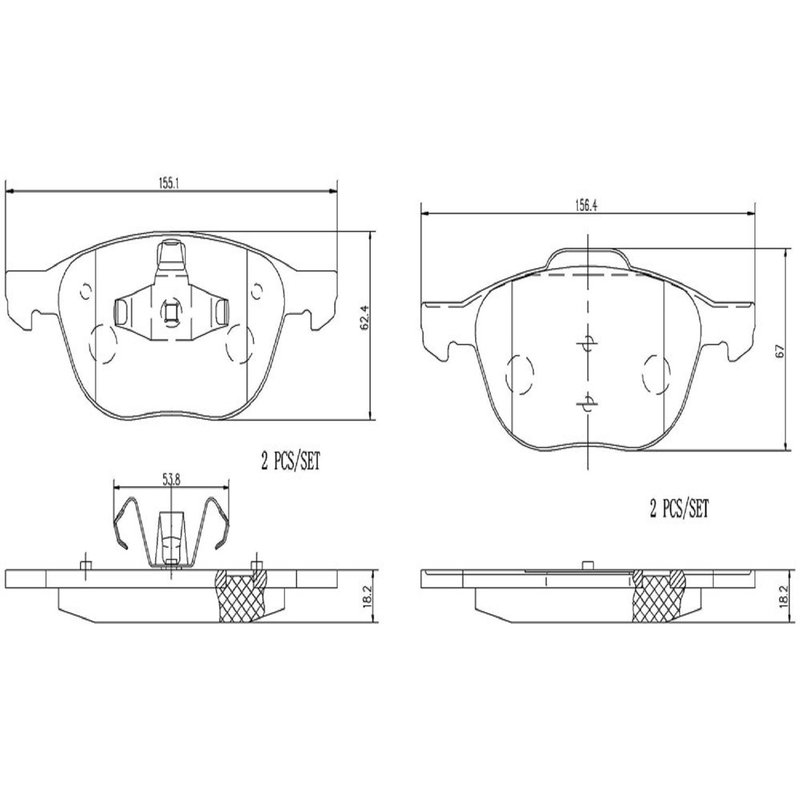 BREMBO P24041N