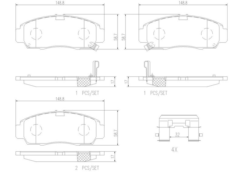BREMBO P28034N