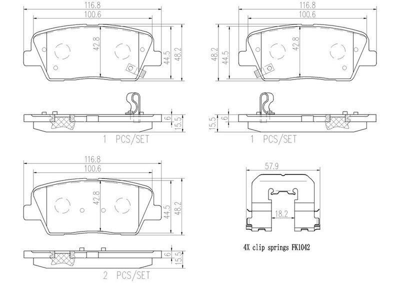 BREMBO P30063N