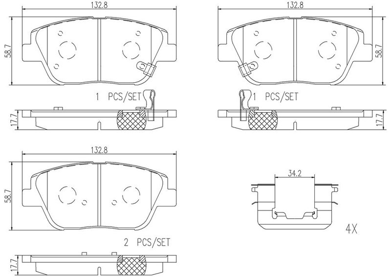 BREMBO P30066N