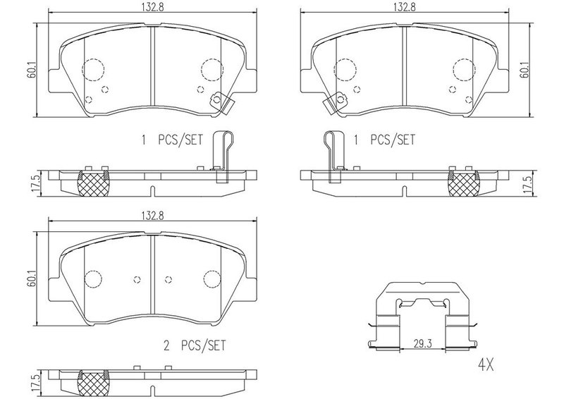 BREMBO P30073N