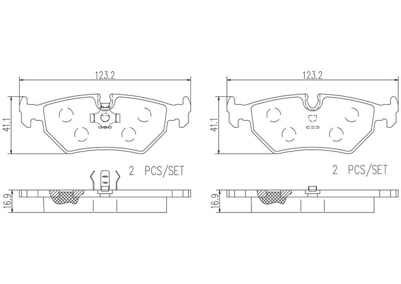 BREMBO P36008N