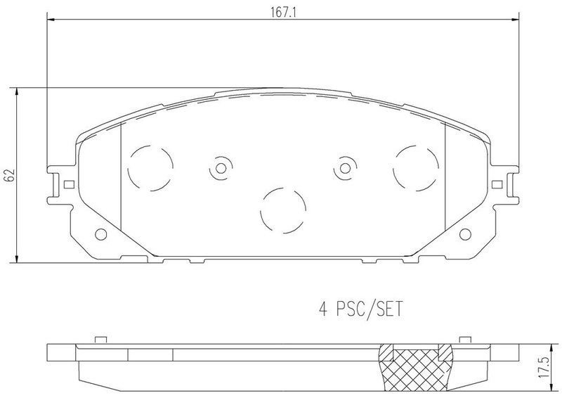 BREMBO P37021N