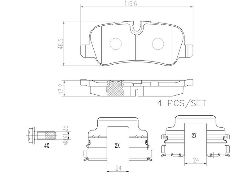 BREMBO P44012N