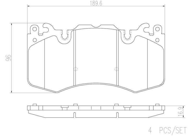 BREMBO P44023N
